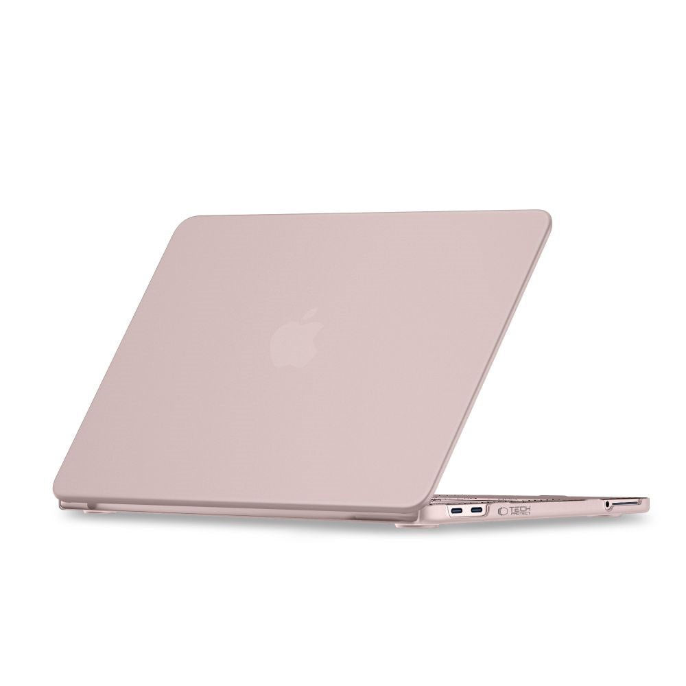 MacBook Neo 13 A18 Pro (2026) Tech-Protect Softshell Deksel - Matt Blush