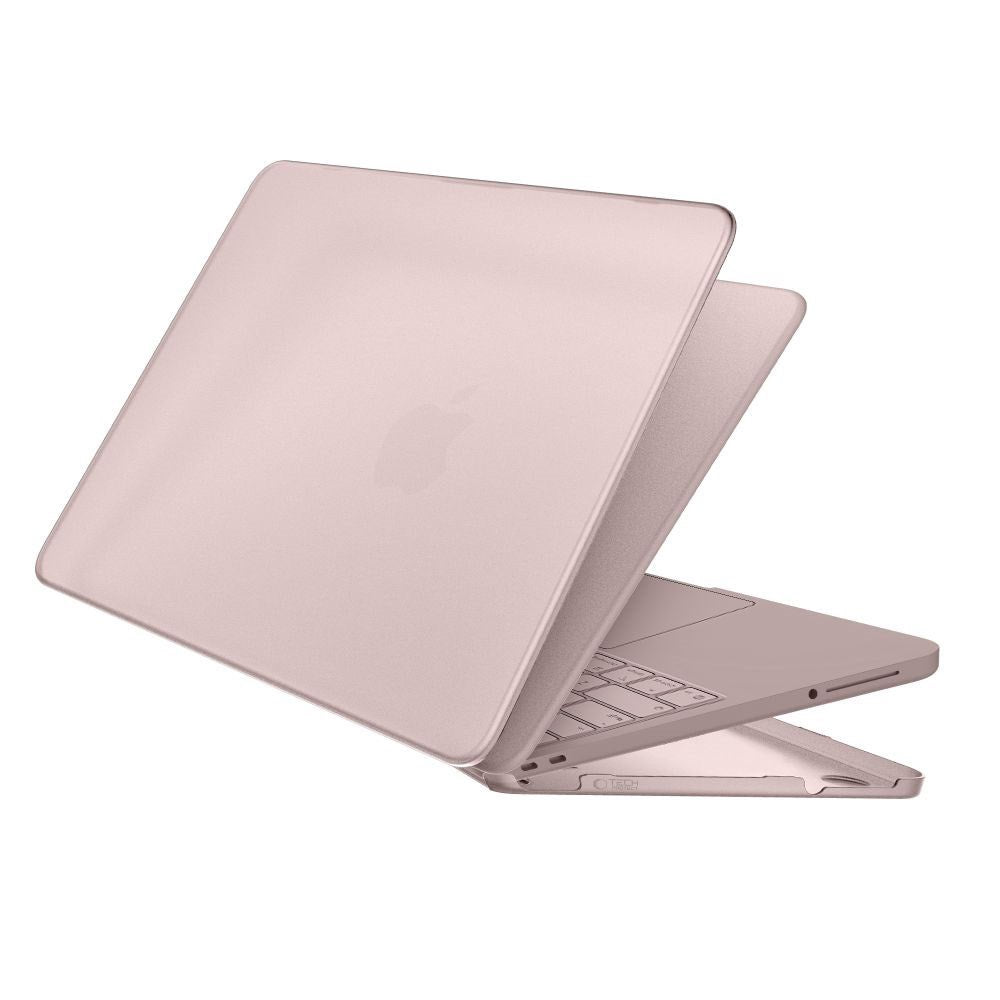 MacBook Neo 13 A18 Pro (2026) Tech-Protect Softshell Deksel - Matt Blush