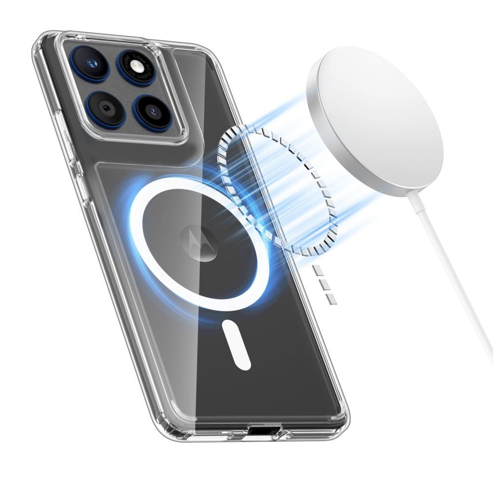 Motorola Edge 70 Tech-Protect FlexAir Hybrid Deksel - MagSafe Kompatibel - Gjennomsiktig