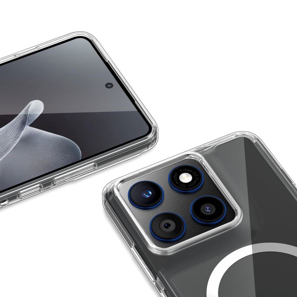 Motorola Edge 70 Tech-Protect FlexAir Hybrid Deksel - MagSafe Kompatibel - Gjennomsiktig