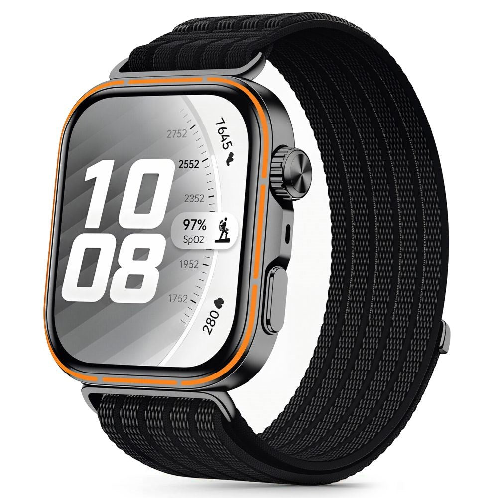 Huawei Watch Fit 5 Pro / 5 / 4 Pro / 4 / 3 Tech-Protect Nylon Rem - Svart