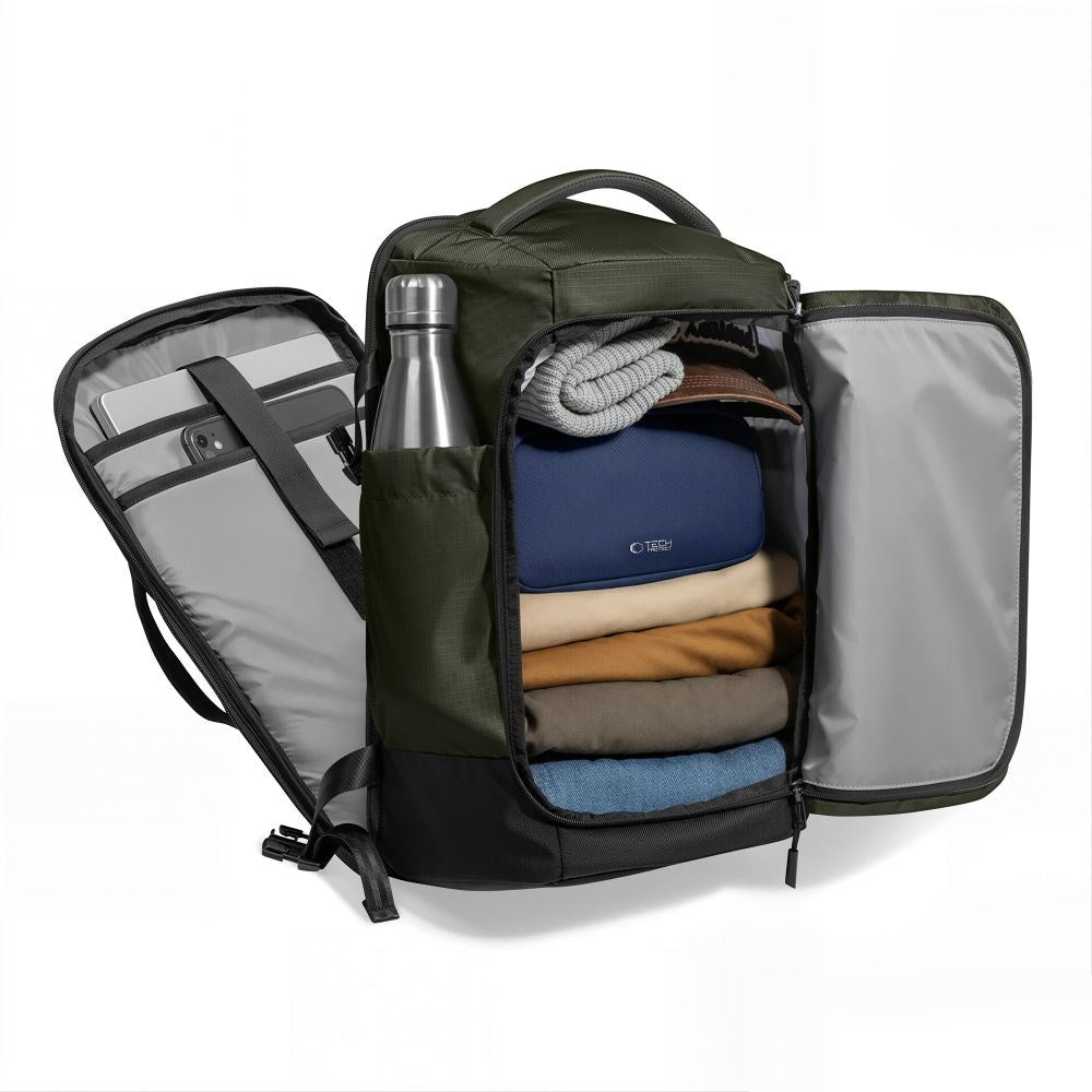 Reiseveske Tech-Protect Defender S70 - 24L / 40 x 30 x 20 cm - Grønn