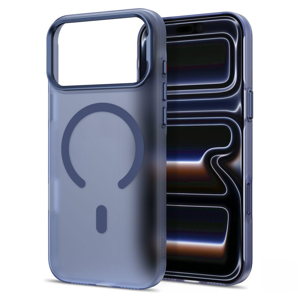iPhone 18 Pro Max / 17 Pro Max Tech-Protect MagZero Deksel - MagSafe Kompatibel - Matte Deep Blue