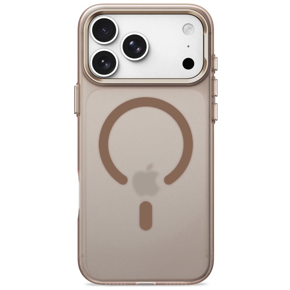 iPhone 18 Pro / 17 Pro Tech-Protect MagZero Deksel - MagSafe Kompatibel - Matte Desert Gold