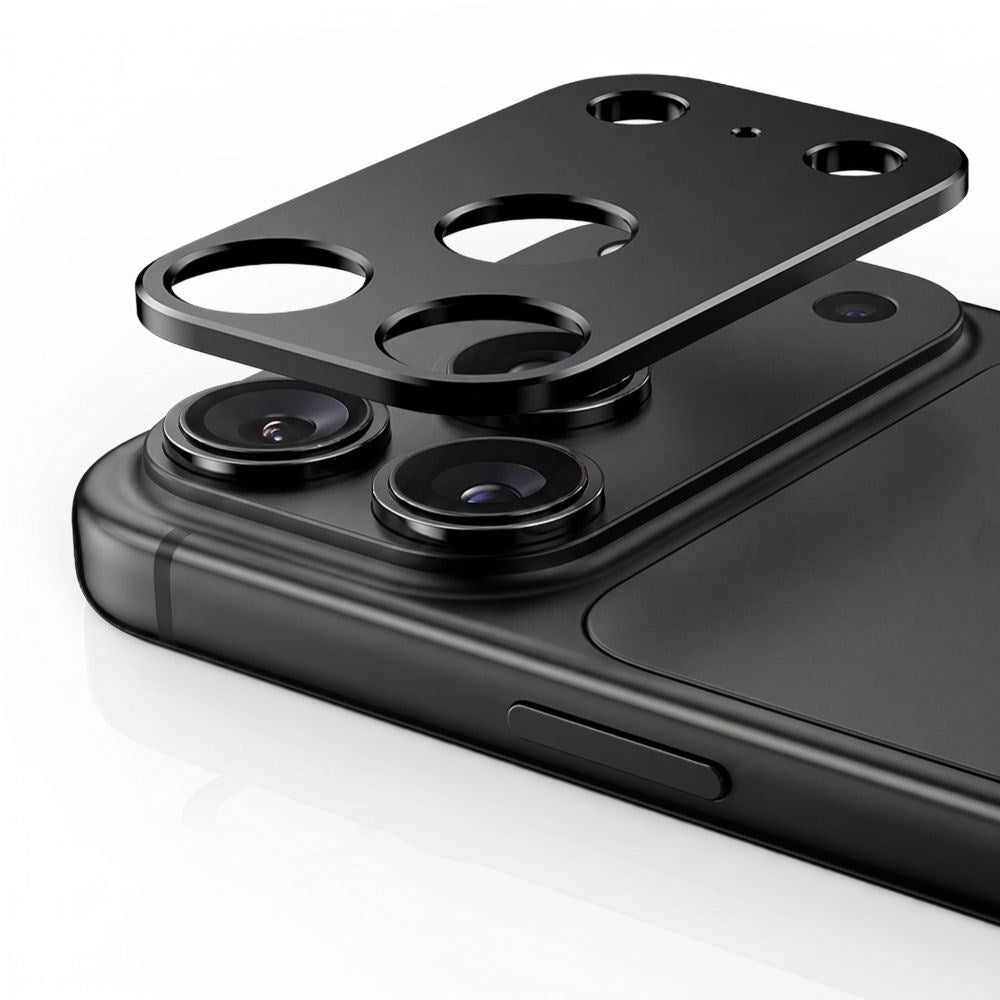 iPhone 18 Pro Tech-Protect CamAlloy Fit+ Kameralinsebeskyttelsesdeksel - Svart