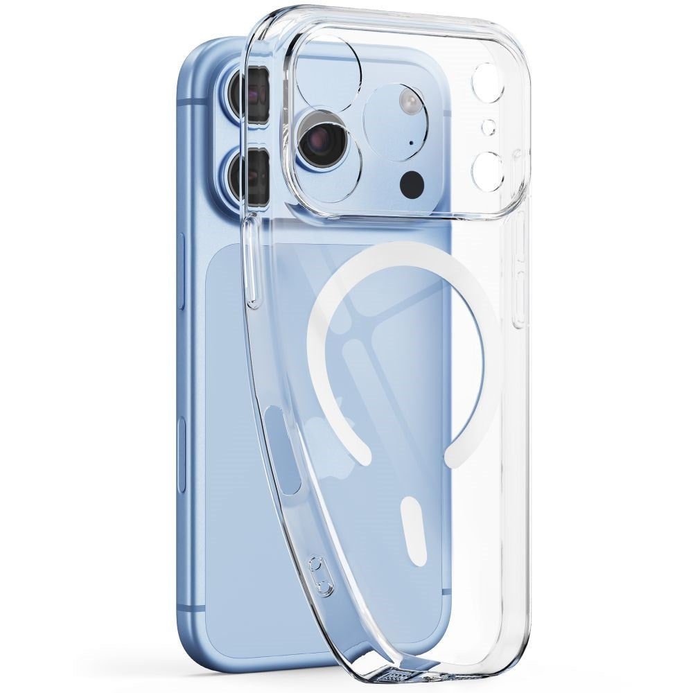 iPhone 17 Pro Max / 18 Pro Max Tech-Protect FlexAir Fleksibel Plast Deksel - MagSafe Kompatibel - Gjennomsiktig