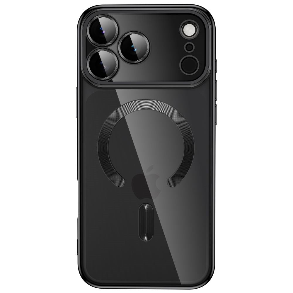 iPhone 18 Pro / 17 Pro Tech-Protect MagFlex Deksel - MagSafe Kompatibel - Svart / Gjennomsiktig