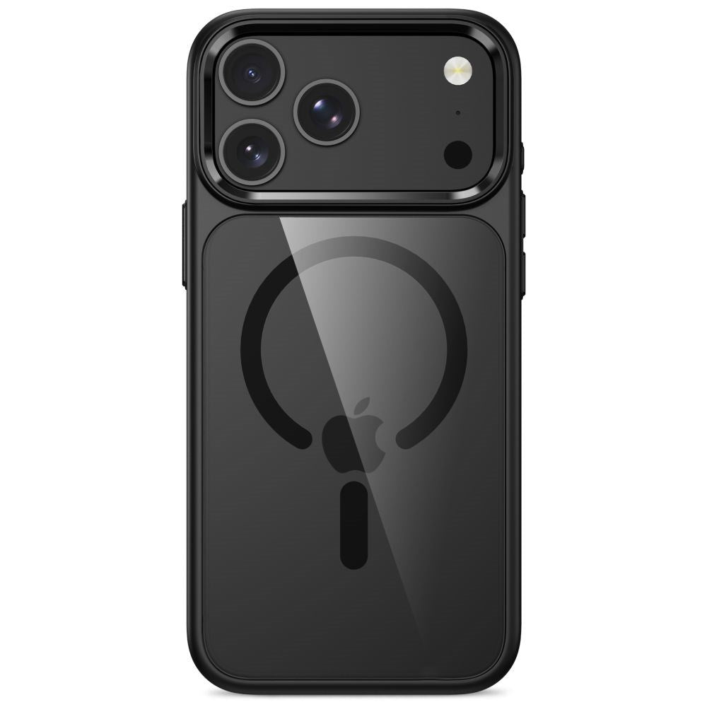 iPhone 18 Pro / 17 Pro Tech-Protect MagMat Deksel - MagSafe Kompatibel - Gjennomsiktig / Svart