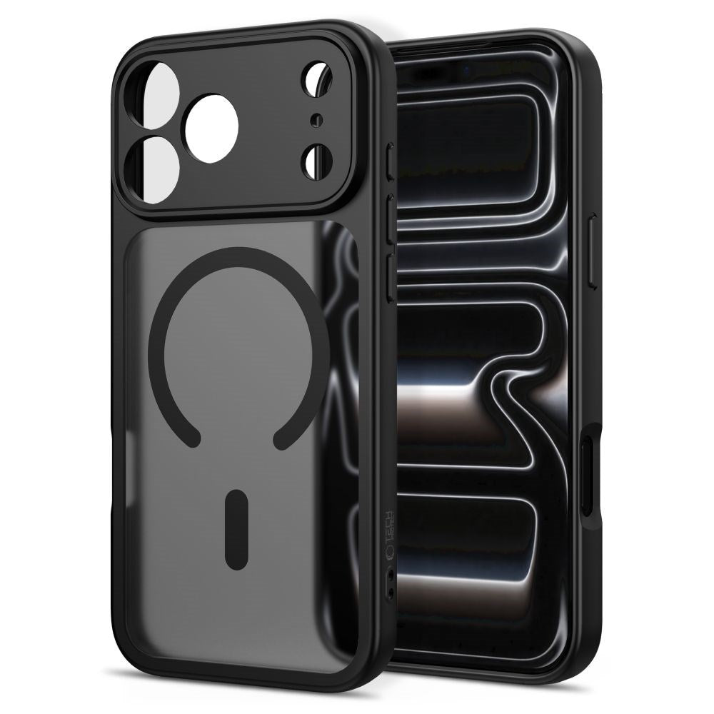 iPhone 17 Pro / 18 Pro Tech-Protect BasicMag Hybrid Deksel - MagSafe Kompatibel - Matt Svart