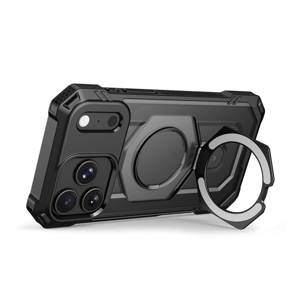 iPhone 18 Pro / 17 Pro Tech-Protect MagForce Deksel med Stativfunksjon - MagSafe Kompatibel - Svart