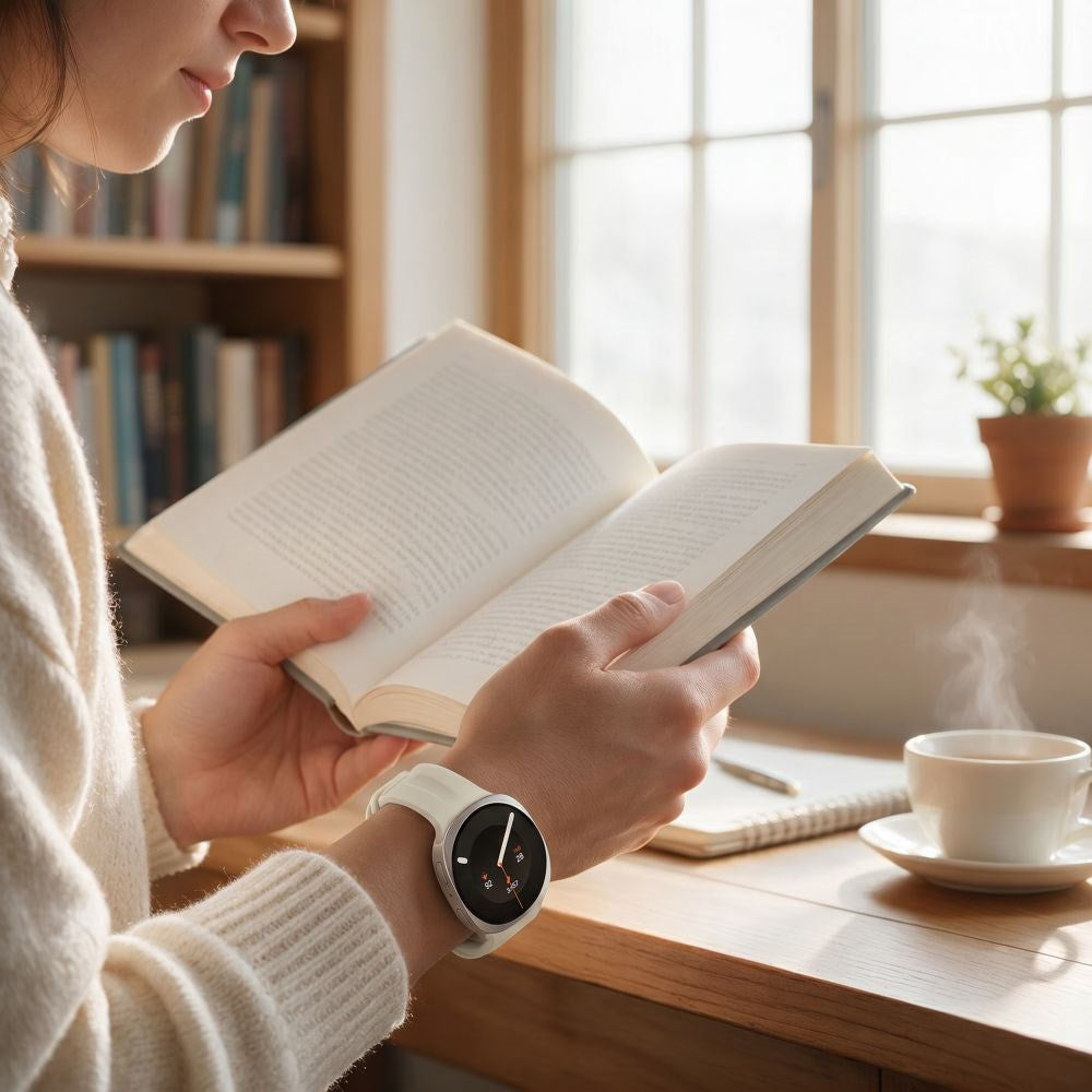 Samsung Galaxy Watch 8 / 9 / Classic (40 / 44 / 46mm) Tech-Protect Silicone Evo Klokkereim - Beige