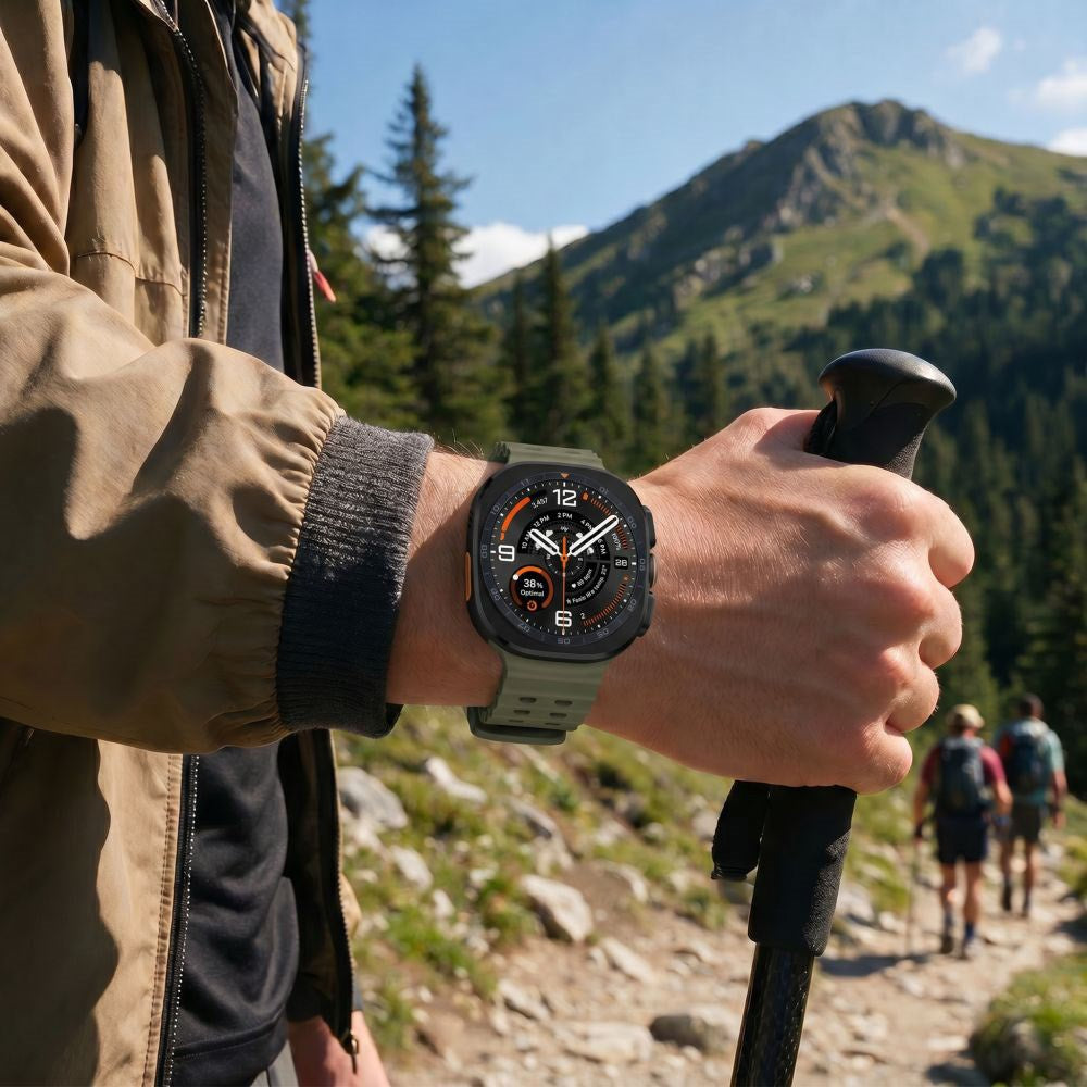 Samsung Galaxy Watch Ultra 2 / Ultra (47mm) Tech-Protect IconBand Pro Klokkereim - Grønn