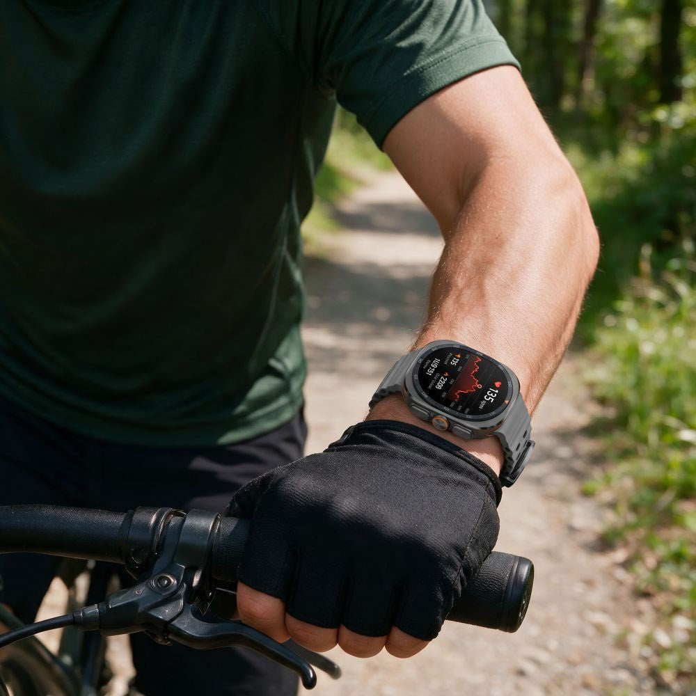 Samsung Galaxy Watch Ultra 2 / Ultra (47mm) Tech-Protect IconBand Pro Klokkereim - Grå / Svart