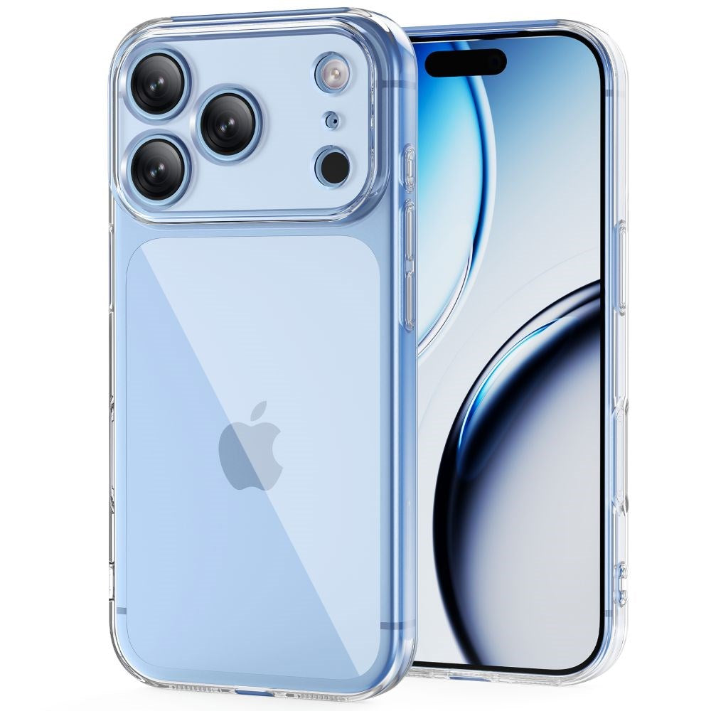 iPhone 18 Pro Max / 17 Pro Max Tech-Protect FlexAir Deksel med 2 Stk. Skjermbeskyttelse - MagSafe Kompatibel - Gjennomsiktig