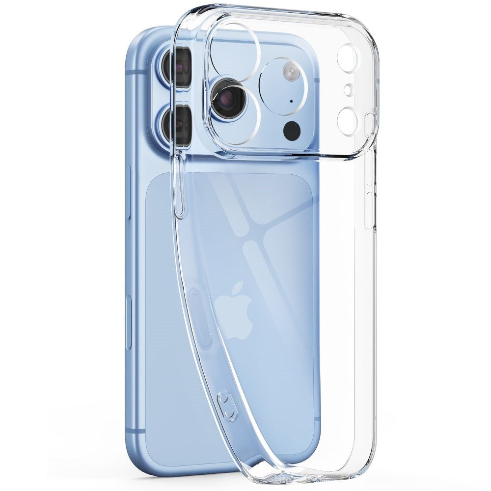 iPhone 18 Pro Max / 17 Pro Max Tech-Protect FlexAir Deksel med 2 Stk. Skjermbeskyttelse - MagSafe Kompatibel - Gjennomsiktig