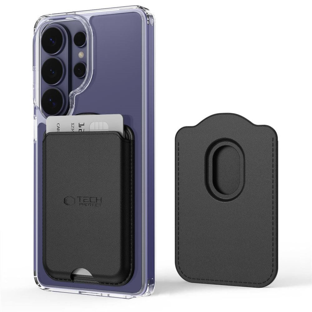 Tech-Protect MagWallet Universell Kortholder – MagSafe Kompatibel – Svart