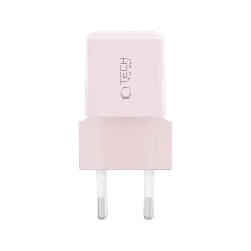 Tech-Protect NCM25 Vegglader med 25W - 1 x USB-C - Rosa