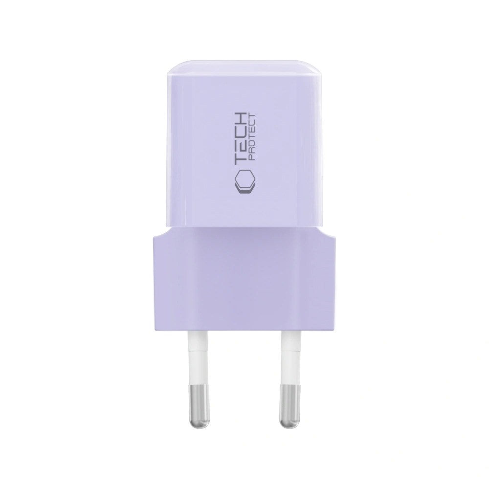 Tech-Protect NCM25 Vegglader med 25W - 1 x USB-C - Lilla