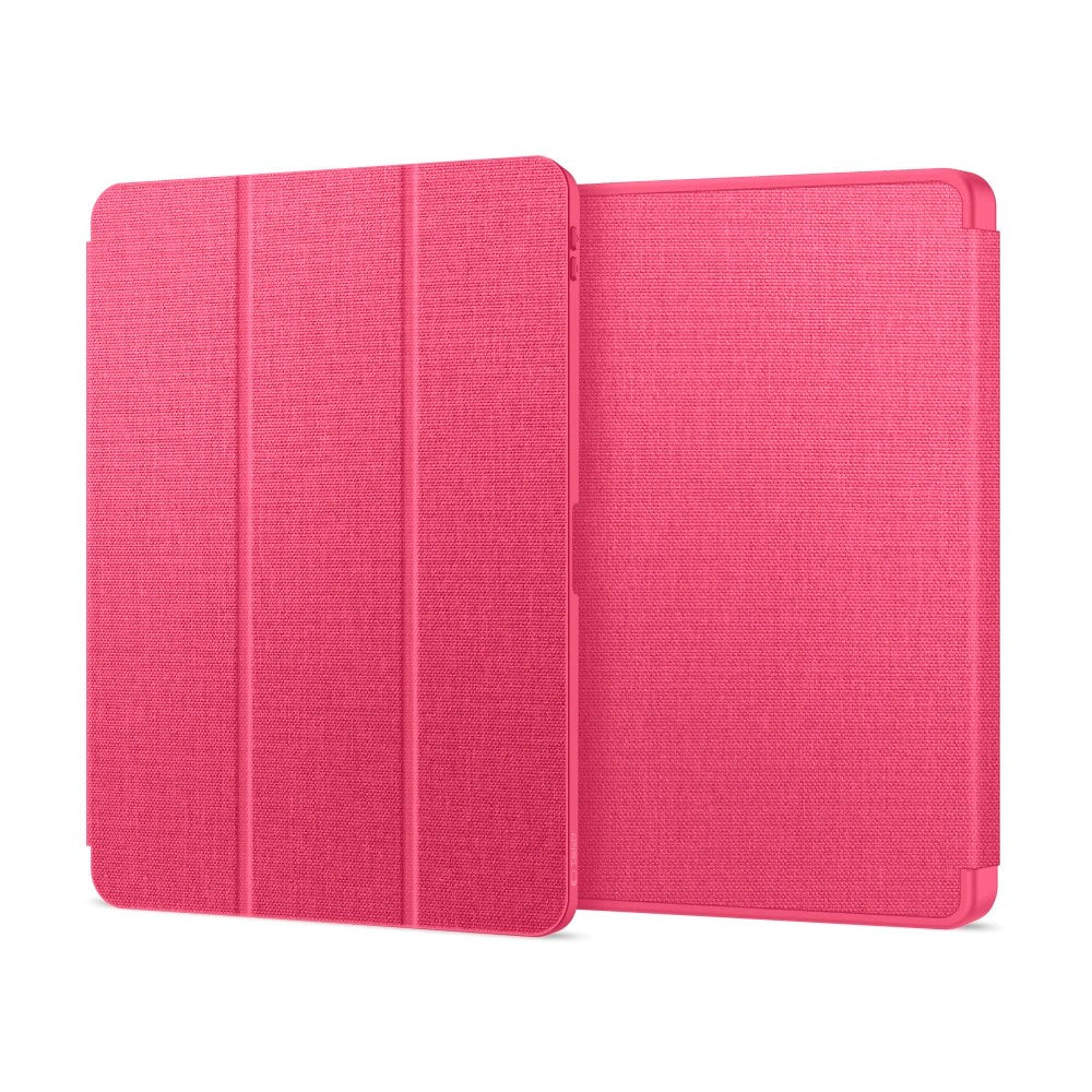 iPad 11" (2025) / 10.9" (2024 / 2022) Tech-Protect Canvas Flip Deksel m. Penn Holder - Rosa