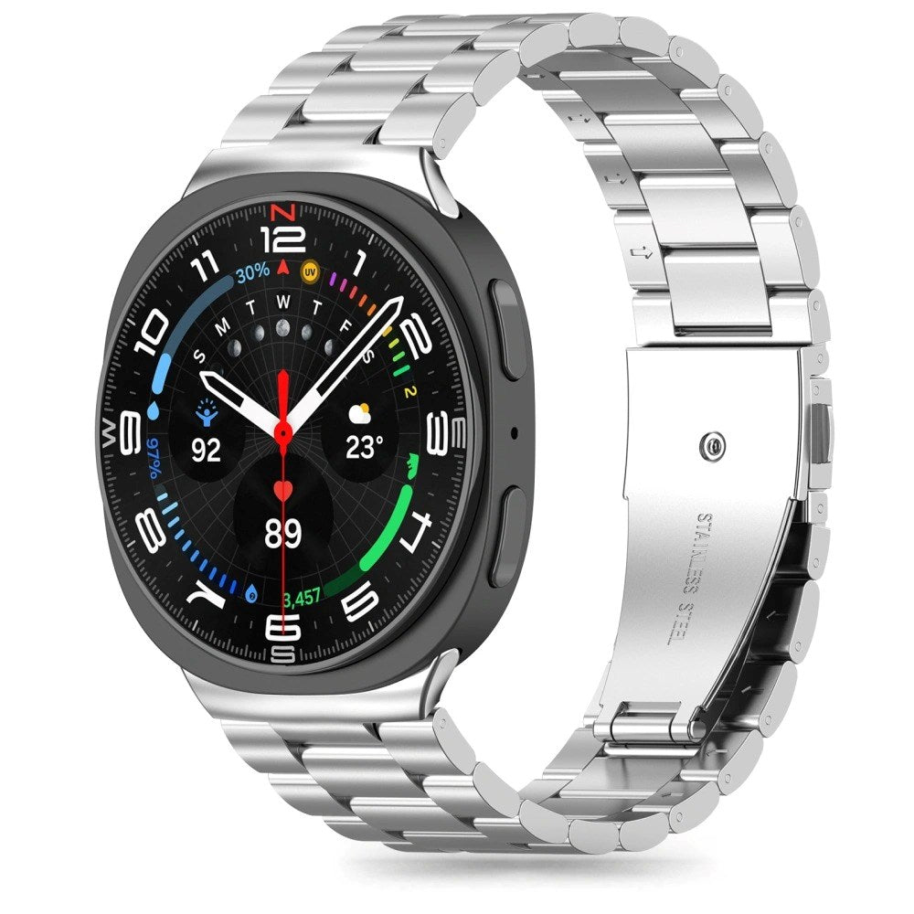 Tech-Protect Samsung Galaxy Watch 8 / 8 Classic (40 / 44 / 46 mm) Rustfritt Stålrem - Sølv