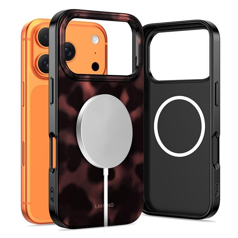 iPhone 17 Pro Max Tech-Protect Lamano Deksel - MagSafe Kompatibel - Panther