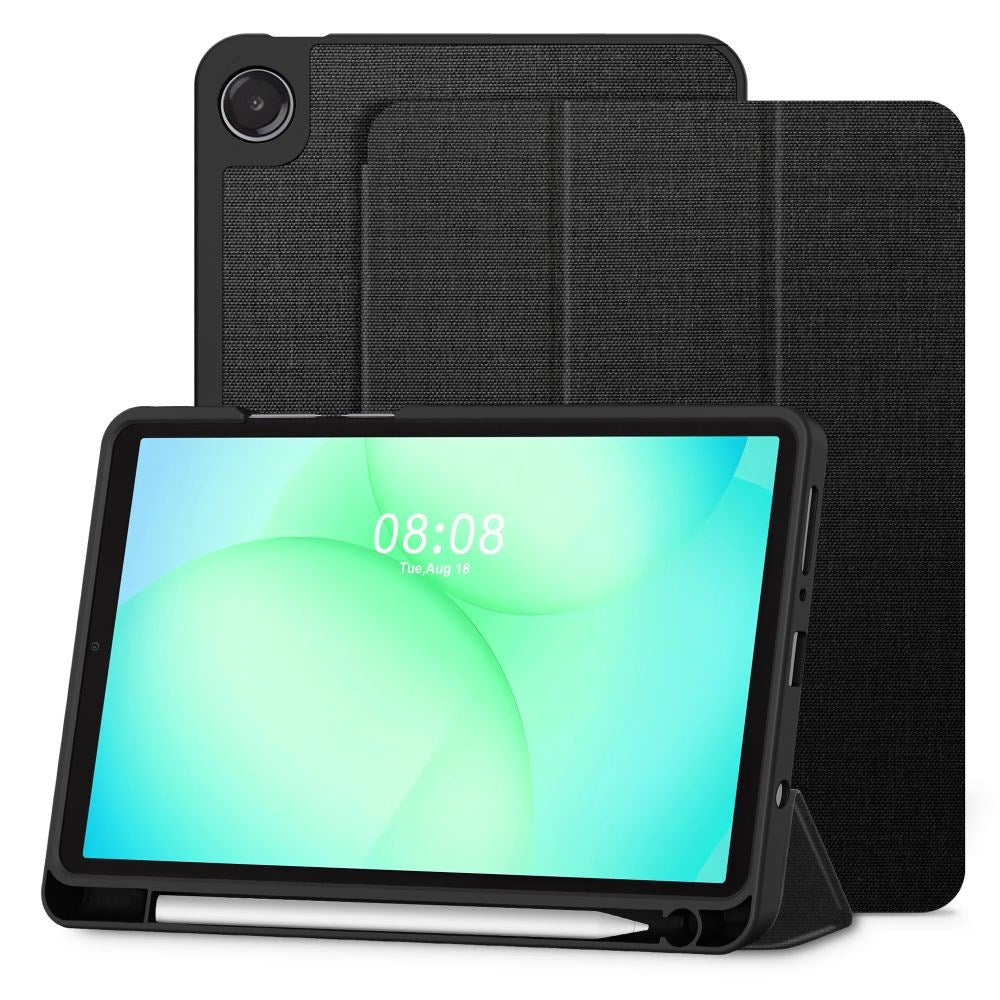 Samsung Galaxy Tab A11 / A9 Tech-Protect SC Pen Canvas Flip Deksel m. Stylus Holder - Svart