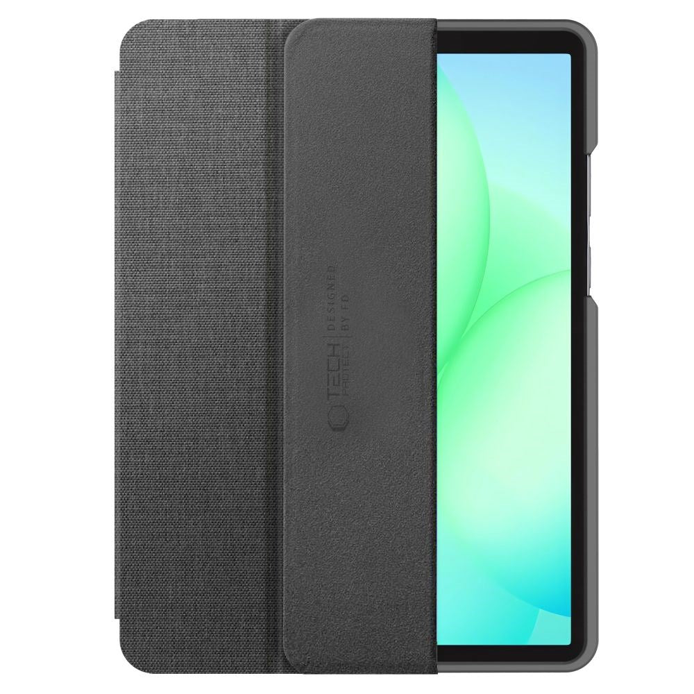 Samsung Galaxy Tab A11 / A9 Tech-Protect SC Pen Canvas Flip Deksel m. Stylus Holder - Grå