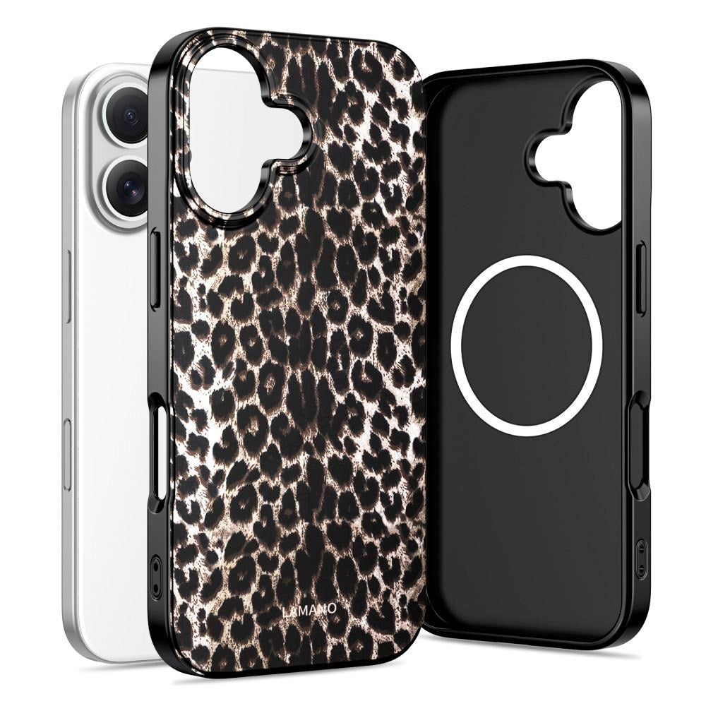 iPhone 17 Tech-Protect Lamano Deksel - MagSafe Kompatibel - Leopard