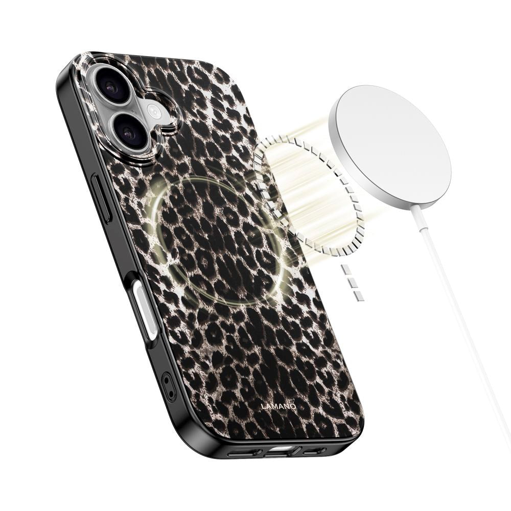 iPhone 17 Tech-Protect Lamano Deksel - MagSafe Kompatibel - Leopard