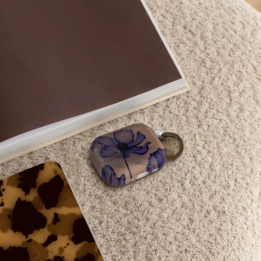 Apple AirPods Pro (3. Gen.) Tech-Protect Lamano Deksel med Nøkkelring - Velvet Night