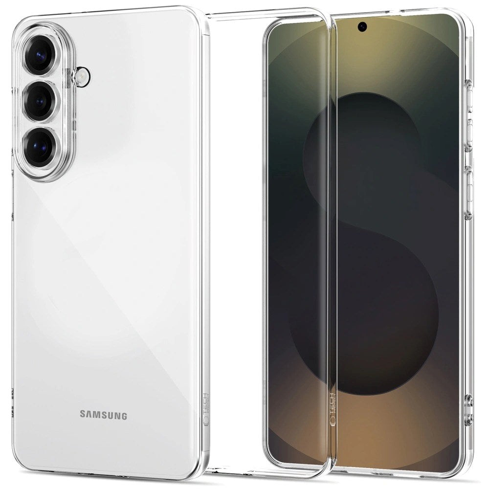 Samsung Galaxy S26 Tech-Protect Flexair Hybrid Deksel - Gjennomsiktig