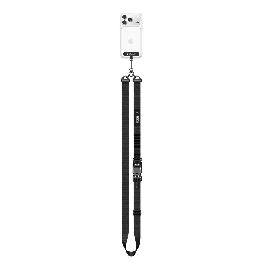 Tech-Protect Rope Crossbody Strap - Svart