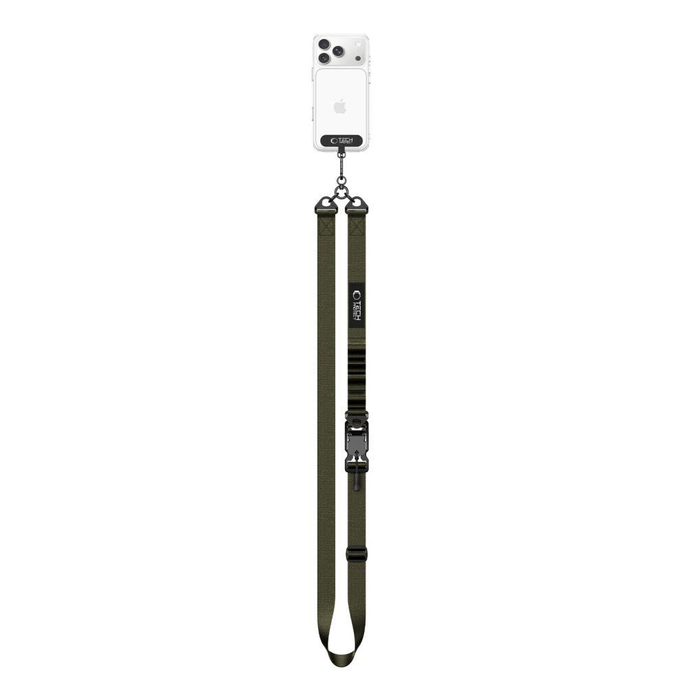Tech-Protect Rope Crossbody Strap - Grønn