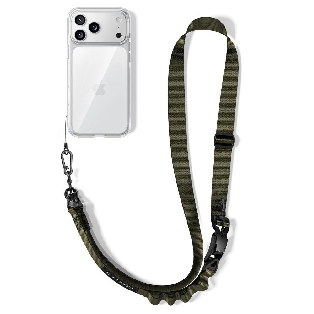 Tech-Protect Rope Crossbody Strap - Grønn