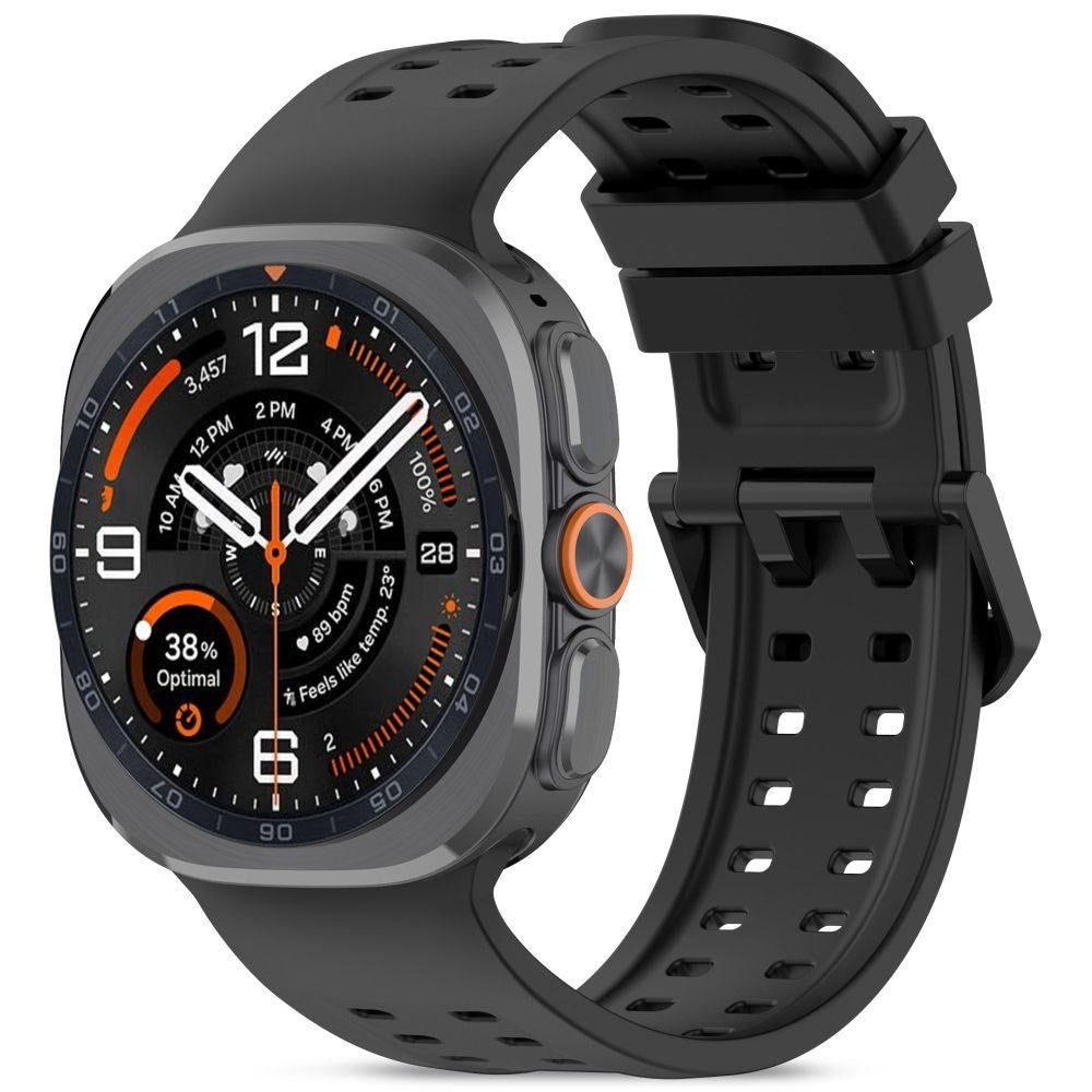 Samsung Galaxy Watch Ultra 2 / Ultra (47mm) Tech-Protect Silicone Air Klokkereim - Svart