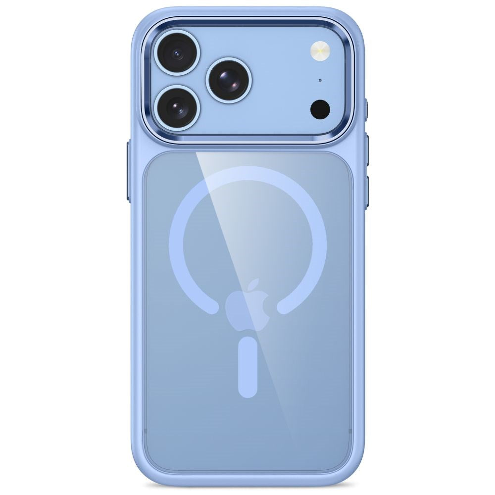 iPhone 18 Pro Max / 17 Pro Max Tech-Protect MagMat Deksel - MagSafe Kompatibel - Gjennomsiktig / Lyseblå