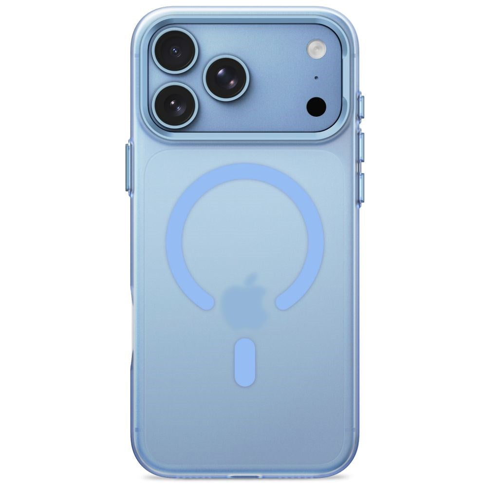 iPhone 18 Pro Max / 17 Pro Max Tech-Protect MagZero Deksel - MagSafe Kompatibel - Matte Light Blue