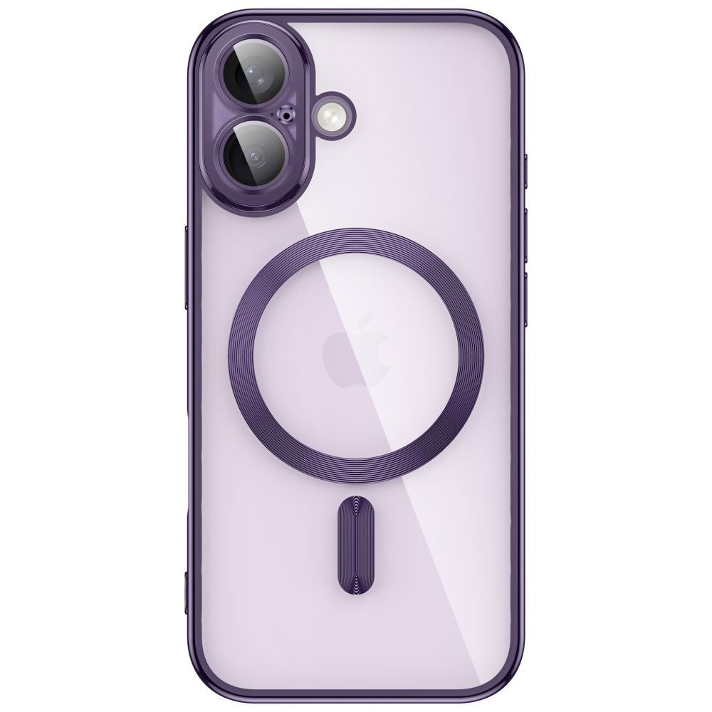 iPhone 17 Tech-Protect MagFlex Deksel - MagSafe Kompatibel - Lilla / Gjennomsiktig