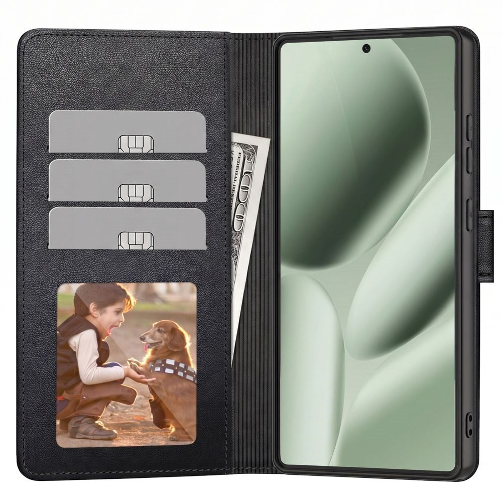 Google Pixel 11 / 11 Pro Tech-Protect Wallet Flip Deksel - Svart