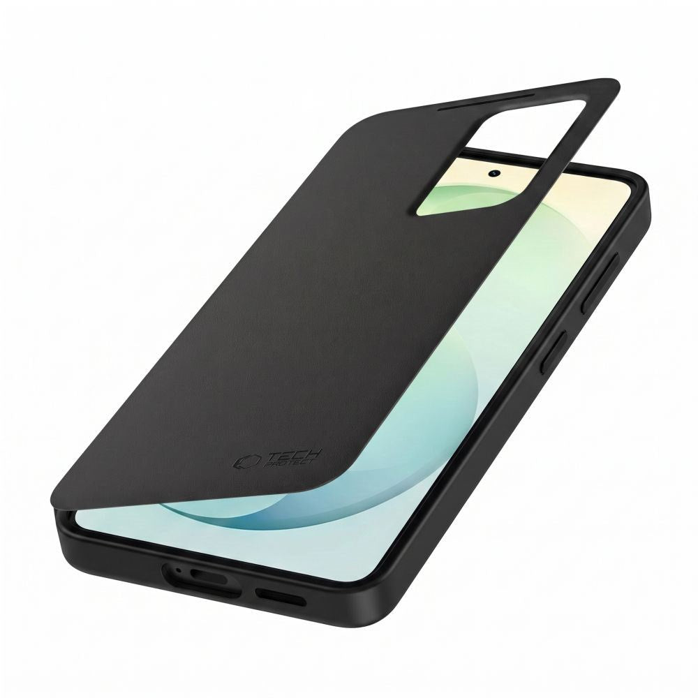 Samsung Galaxy S26 FE Tech-Protect Smart Wallet Flip Deksel - Svart