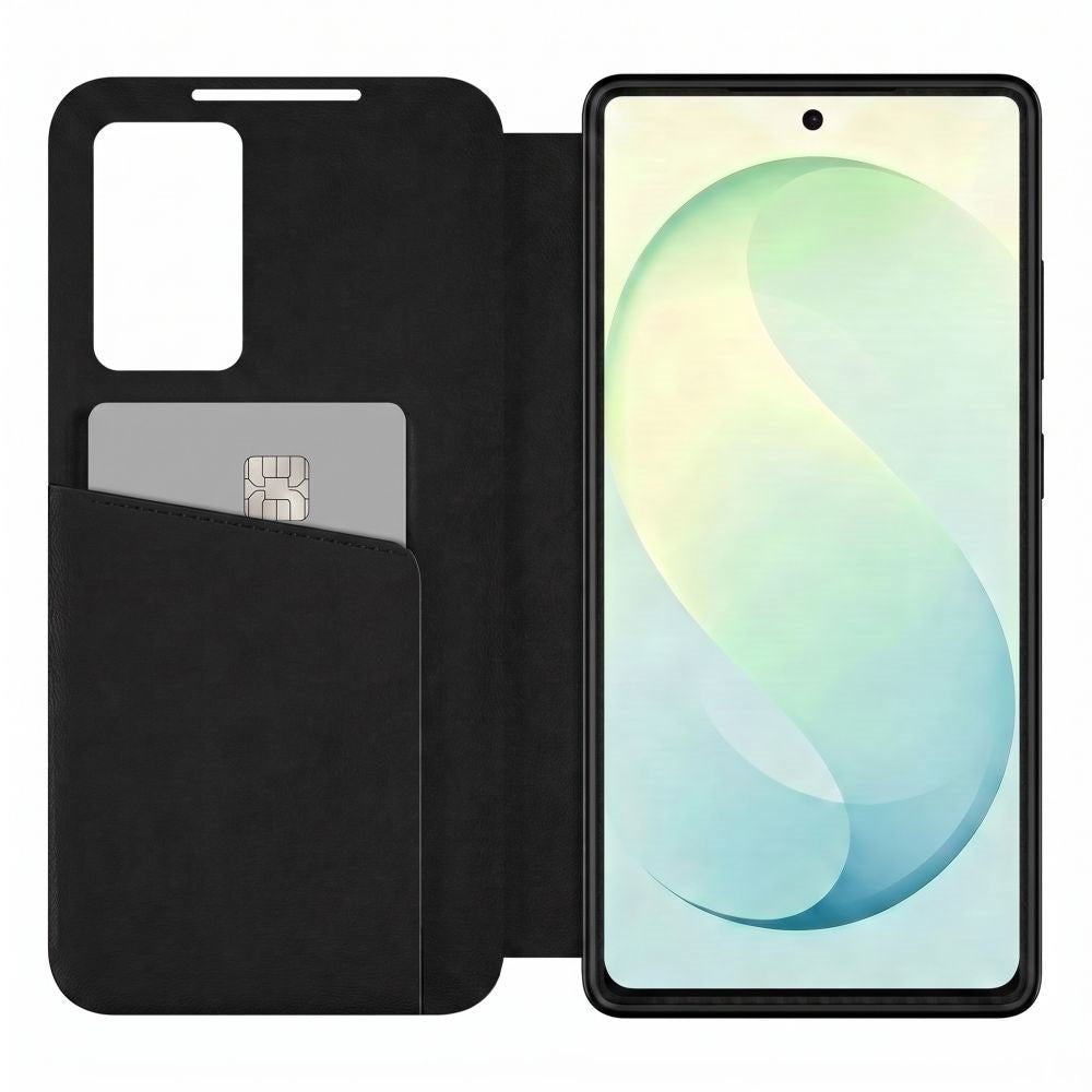 Samsung Galaxy S26 FE Tech-Protect Smart Wallet Flip Deksel - Svart