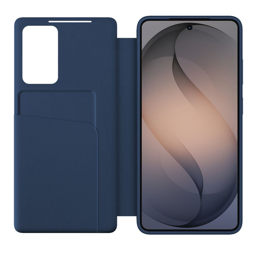 Samsung Galaxy S26 FE Tech-Protect Smart Wallet Flip Deksel - Blå