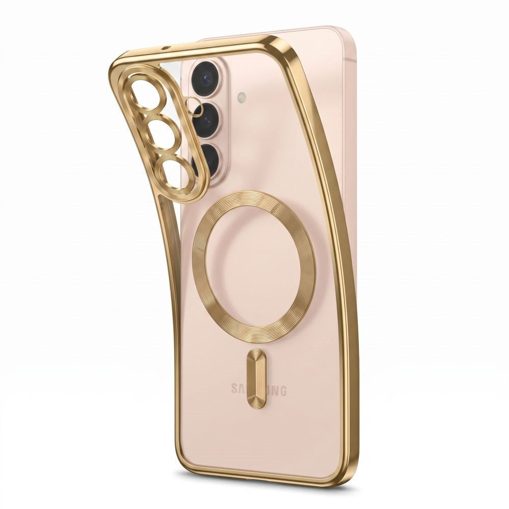 Samsung Galaxy S26 FE Tech-Protect MagFlex Deksel - MagSafe Kompatibel - Gull