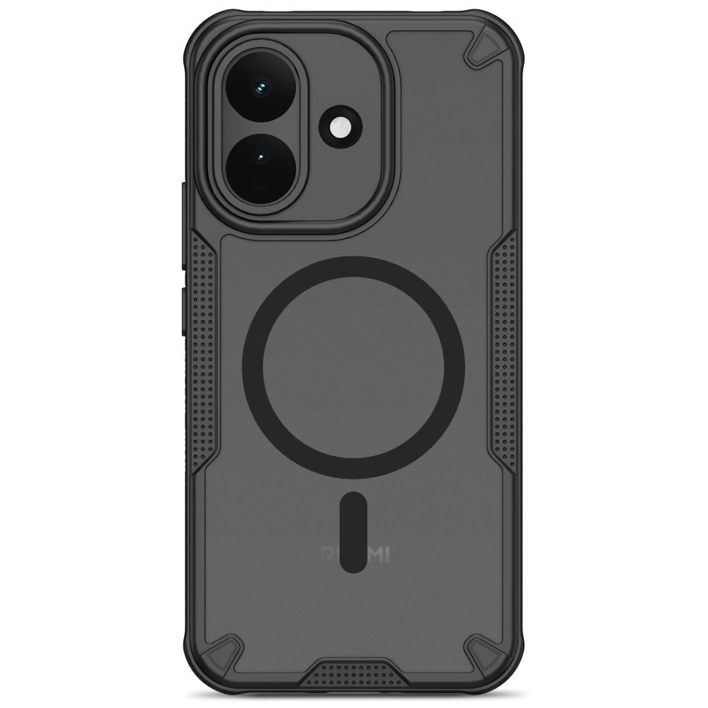 Xiaomi Redmi Note 17 Pro (5G) Tech-Protect Rugged Shield Deksel - MagSafe Kompatibel - Matt Svart