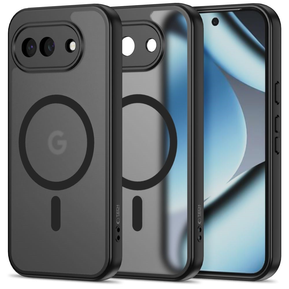 Google Pixel 10a Tech-Protect MagMat Hybrid Deksel - MagSafe Kompatibel - Svart