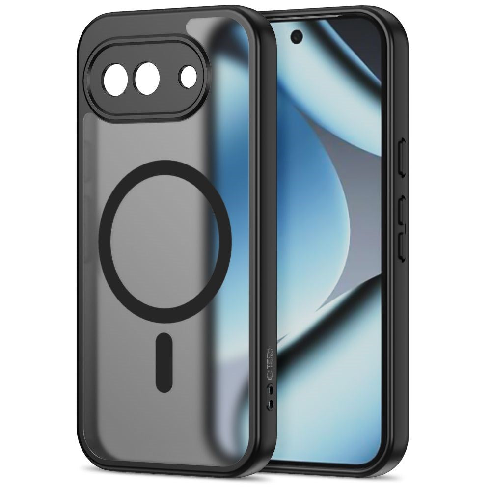 Google Pixel 10a Tech-Protect MagMat Hybrid Deksel - MagSafe Kompatibel - Svart