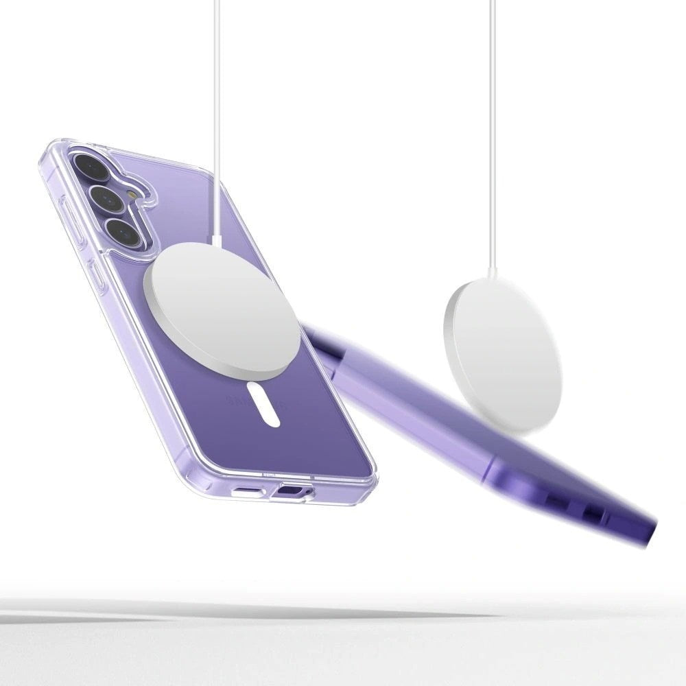 Samsung Galaxy S26+ (Plus) Tech-Protect Flexair Hybrid Deksel - MagSafe Kompatibel - Gjennomsiktig
