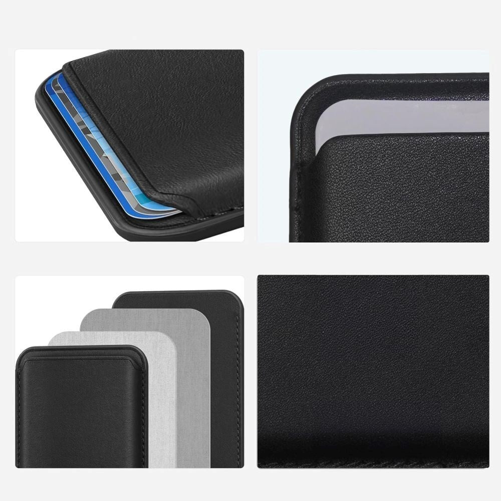 Tech-Protect MagWallet Kunstskinn Kortholder - MagSafe Kompatibel - Brun