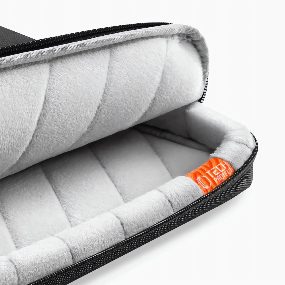 Tech-Protect Defender MacBook / Laptop 17" Veske - Svart