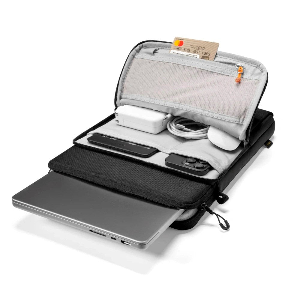 Tech-Protect Defender Universell PC Veske - 39 x 27 x 4 cm - Svart